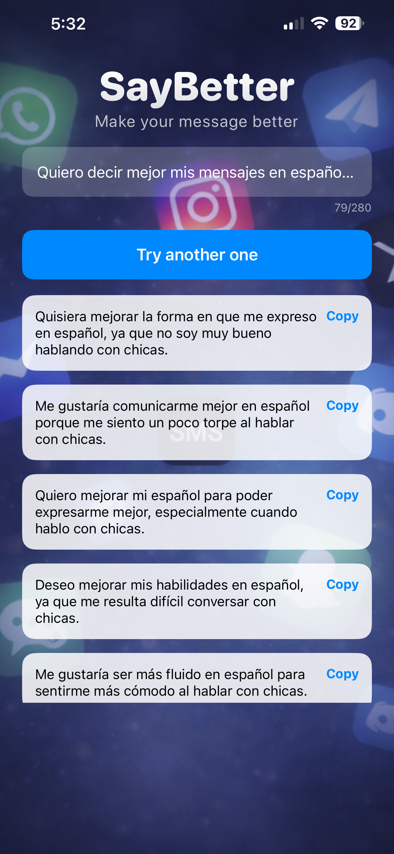 SayBetter app screenshot 3